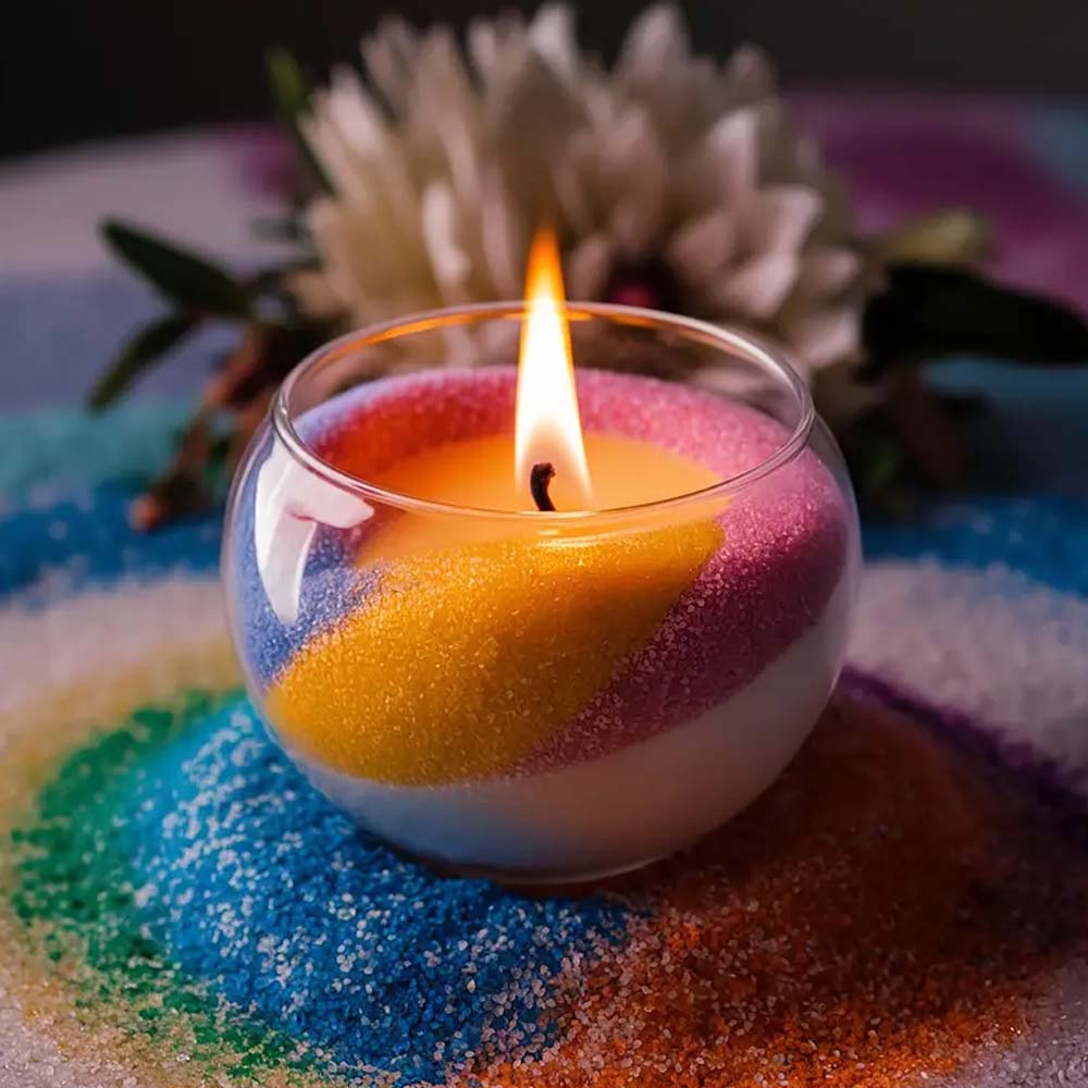 Candle Making Kit - 10 Colors/10g Sand Wax Candle Making