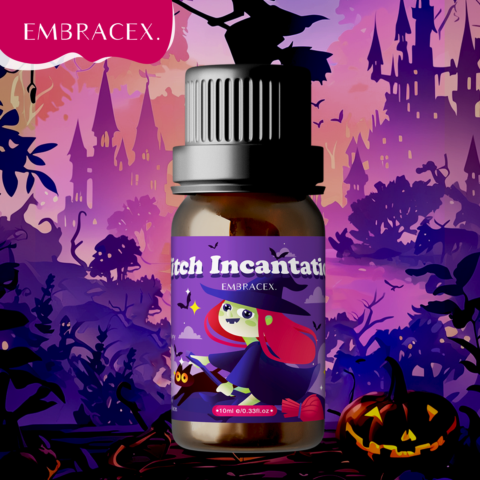 Candle Making Raw Material - 10ml Witch Incantation Essential Oil Fragrance