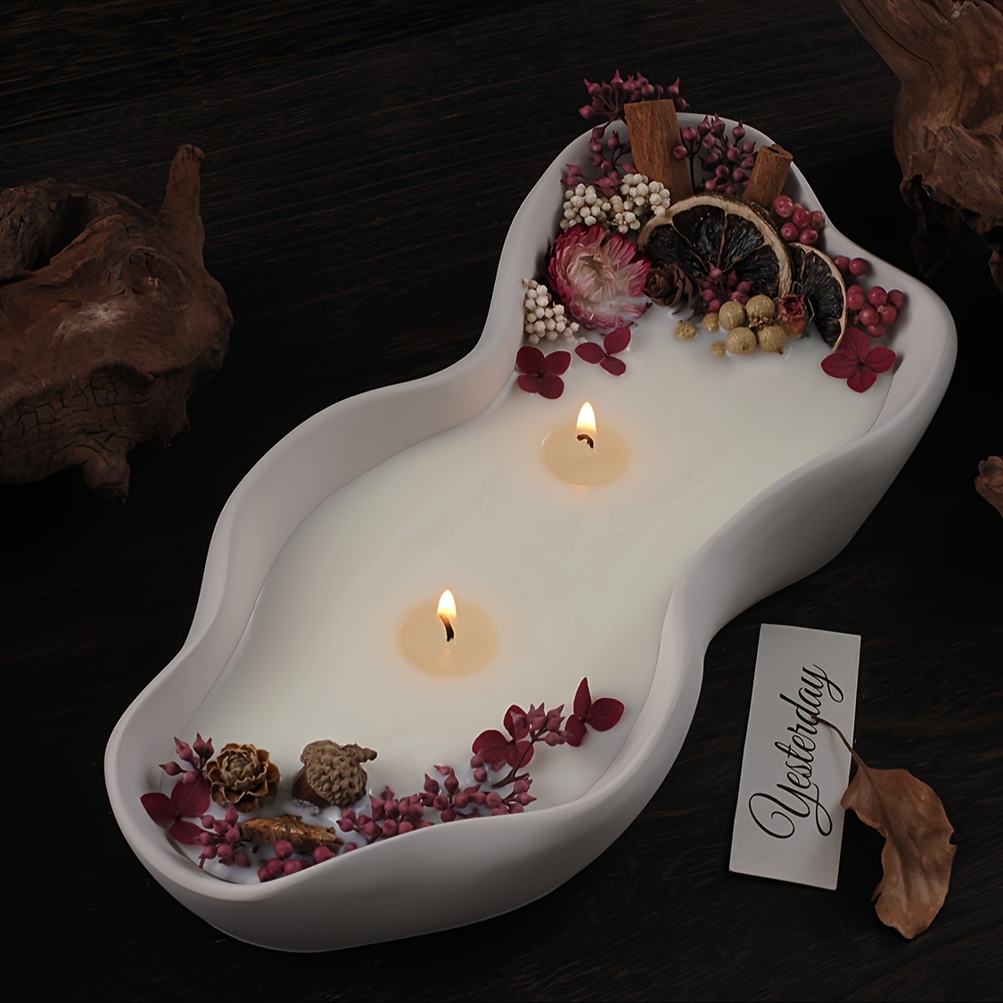 1 Large Irregular Oval Silicon - Candle Making Vessels reseña y precio