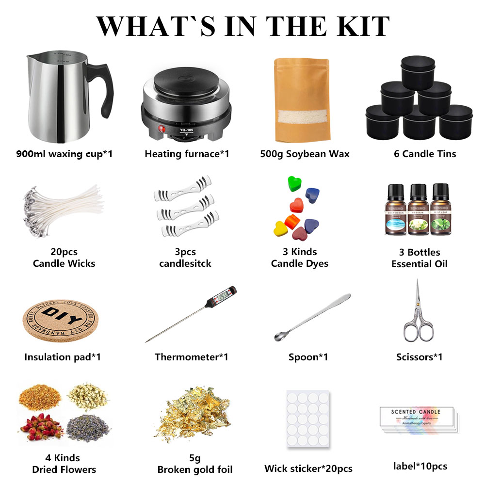 Candle Making Kit,Easy to Make - Candle Making Kit For Beginners reseña y precio