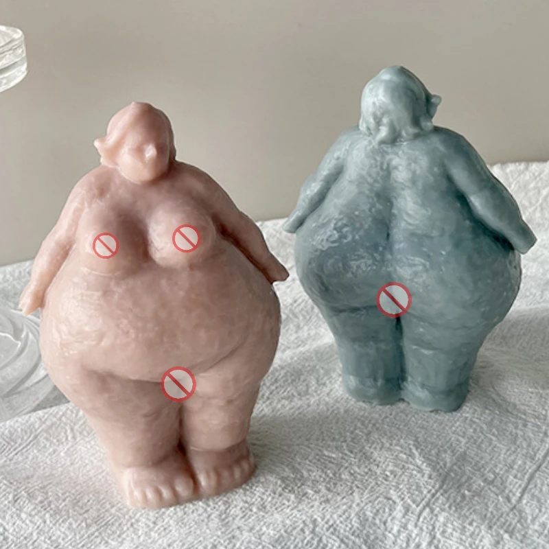 Abstract Human Body Candle Sil - Candle Making Fat reseña y precio