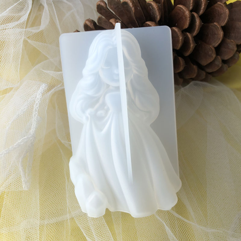 3D Cute Princess Silicone Cand - Candle Making Ideas reseña y precio