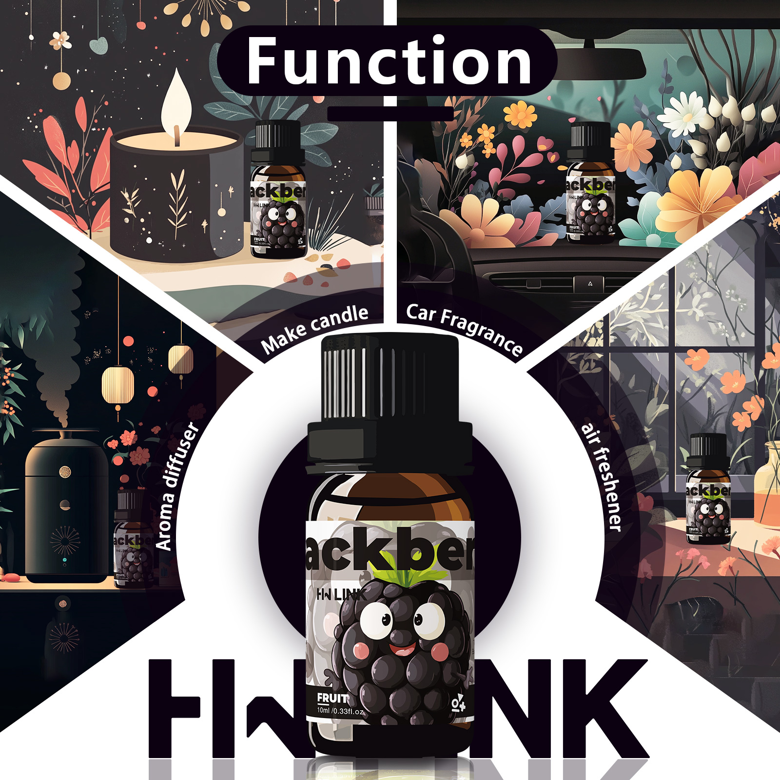 Blackberry Essential Oil Black - Candle Making Raw Material reseña y precio