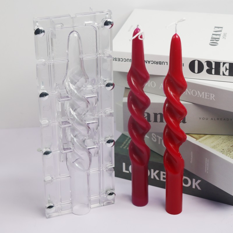 Twisted Stripe Column Acrylic  - Candle Making Kit reseña y precio