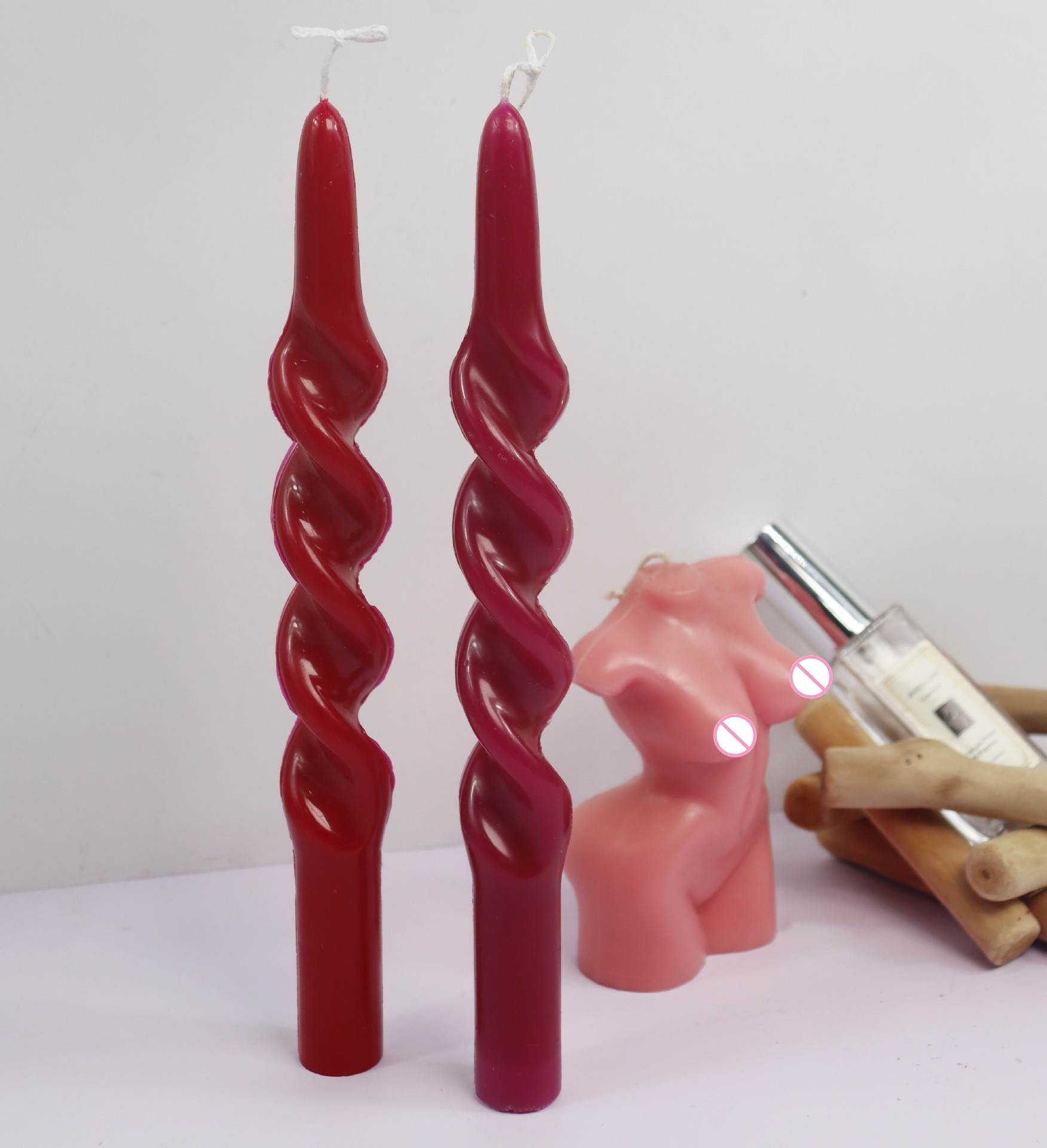 Twisted Stripe Column Acrylic  - Candle Making Kit reseña y precio