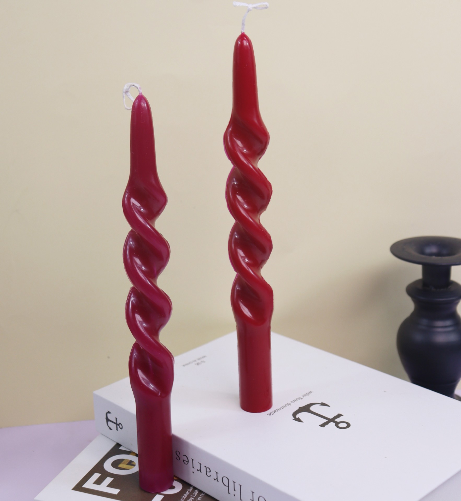 Twisted Stripe Column Acrylic  - Candle Making Kit reseña y precio