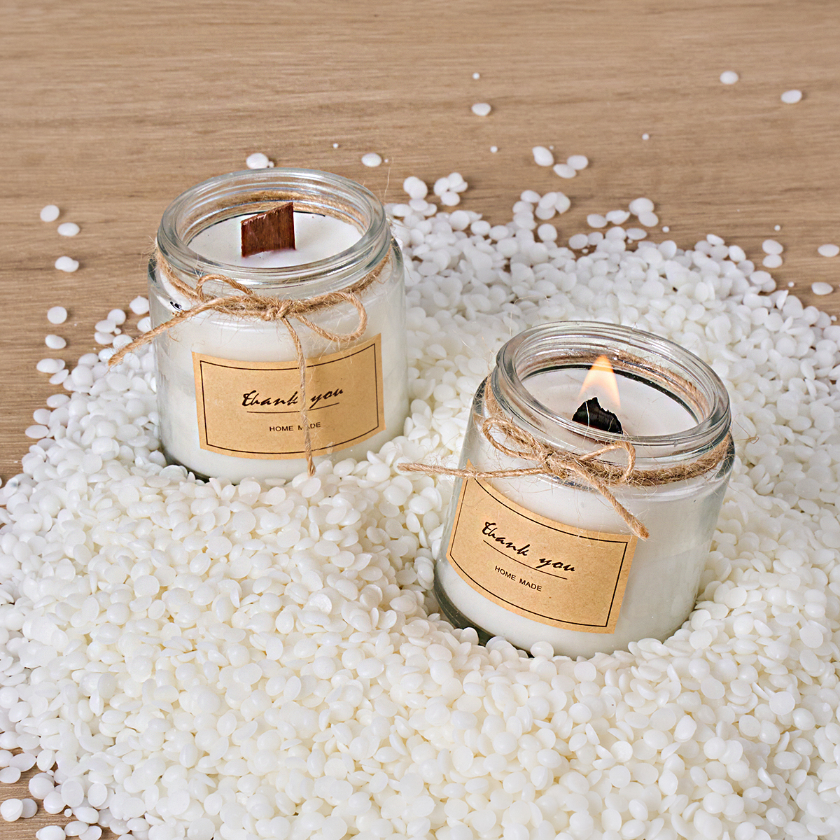 500g/1000g Natural Soy Wax DIY - Candle Making Raw Material reseña y precio