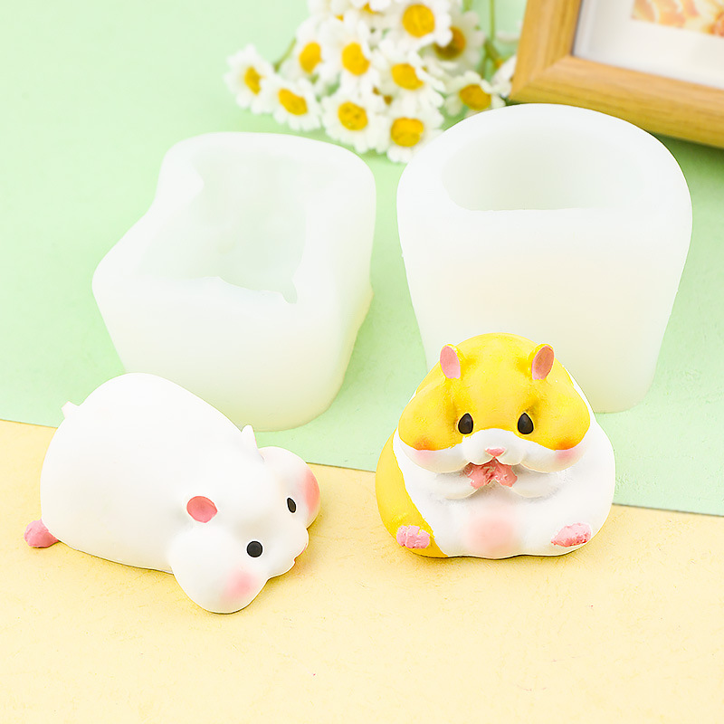 DIY Cute Hamster Mold Chocolat - Candle Making Ideas reseña y precio