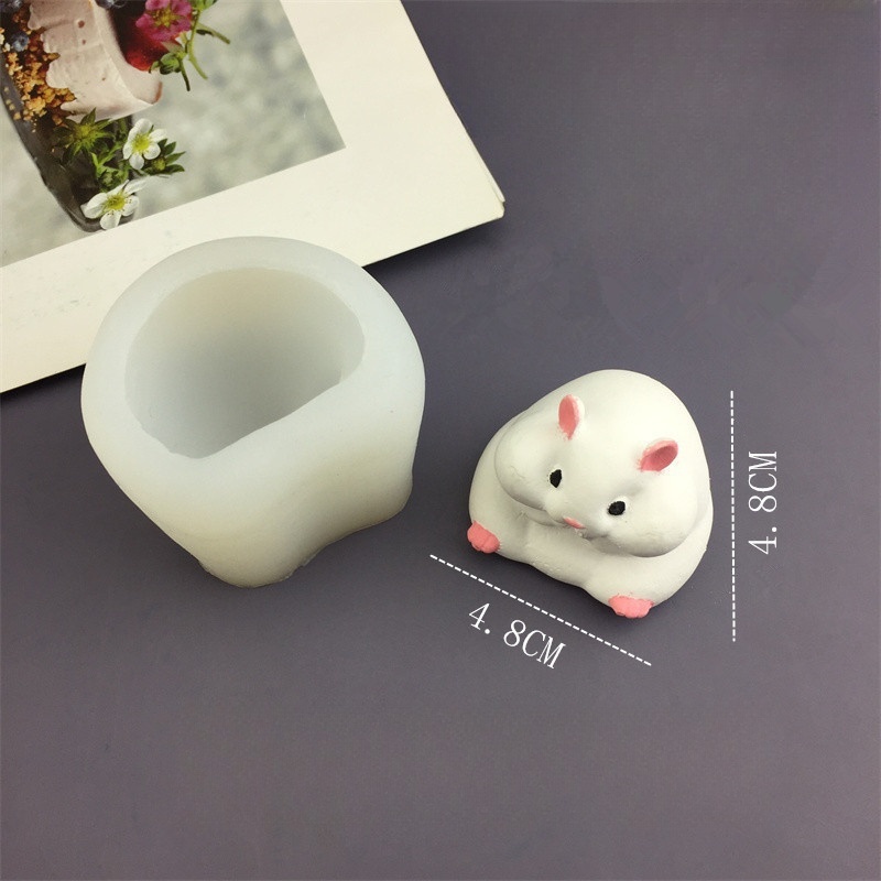 DIY Cute Hamster Mold Chocolat - Candle Making Ideas reseña y precio
