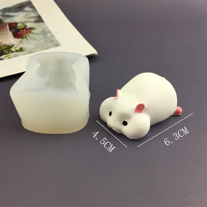 DIY Cute Hamster Mold Chocolat - Candle Making Ideas reseña y precio