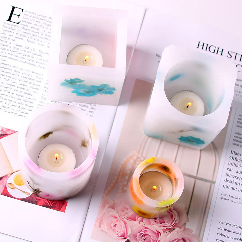 Windproof Wax Cup Acrylic Mold - Candle Making Vessels reseña y precio