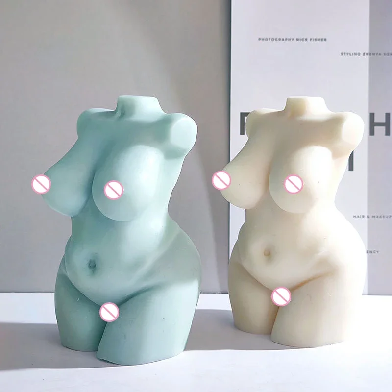 Fat Woman Body Shape Candle Mo - Candle Making Fat reseña y precio