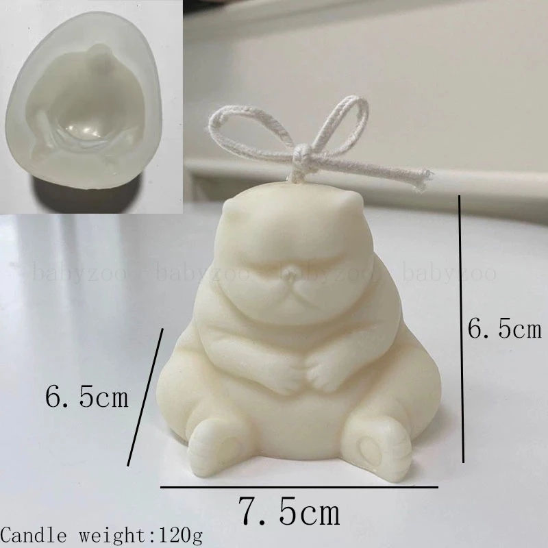Fat Cat Candle Molds silicone  - Candle Making Fat reseña y precio