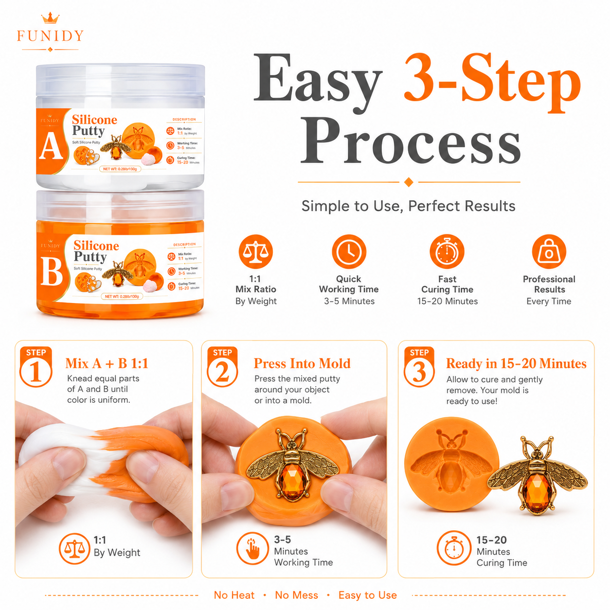 SILICONE PUTTY Making Kit, Fas - Candle Making Kit reseña y precio