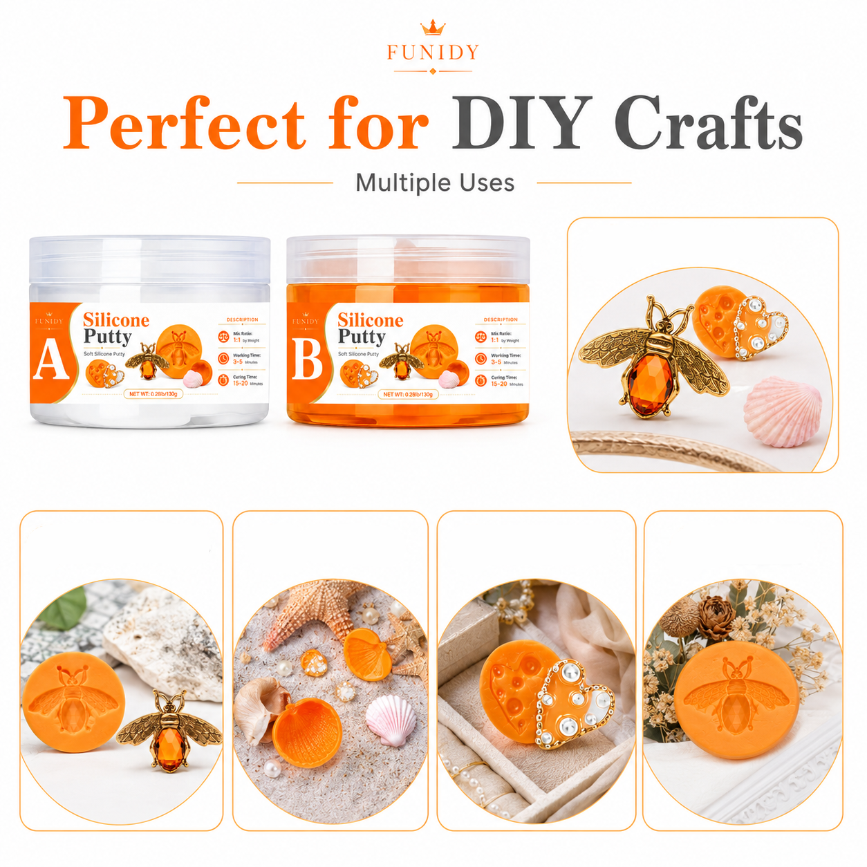 SILICONE PUTTY Making Kit, Fas - Candle Making Kit reseña y precio