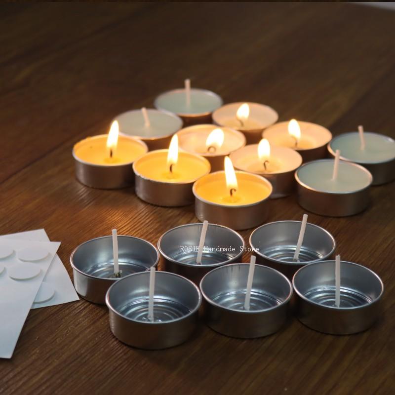 Empty Tea Wax Circular Aluminu - Candle Making Vessels reseña y precio