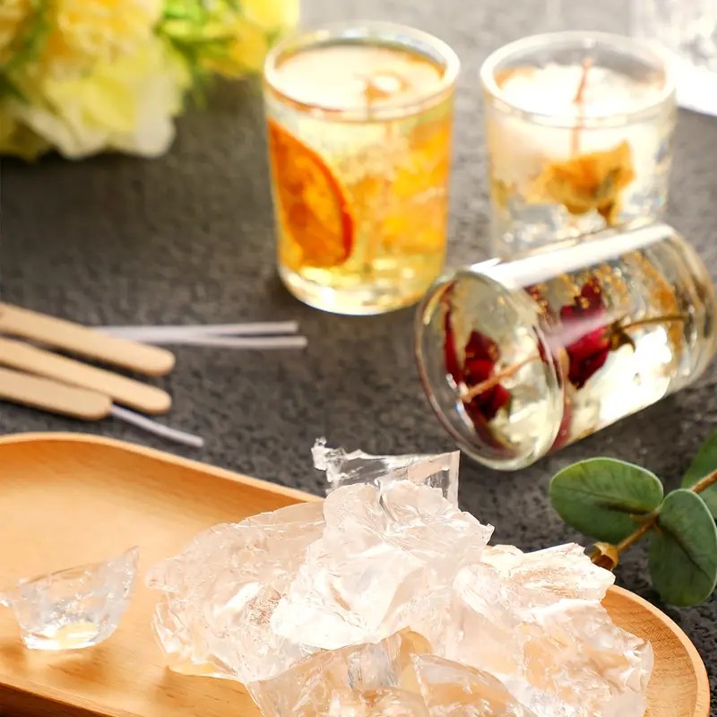 Transparent Crystal Wax, Jelly - Candle Making Vessels reseña y precio