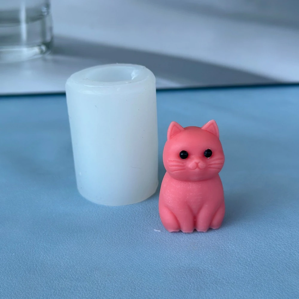 3D fat cat  Animal Silicone Ca - Candle Making Fat reseña y precio