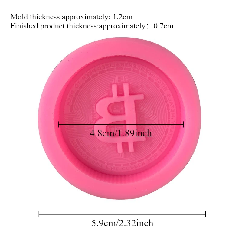 1/3pcs Currency Logo Soap Sili - Candle Making Accessories reseña y precio