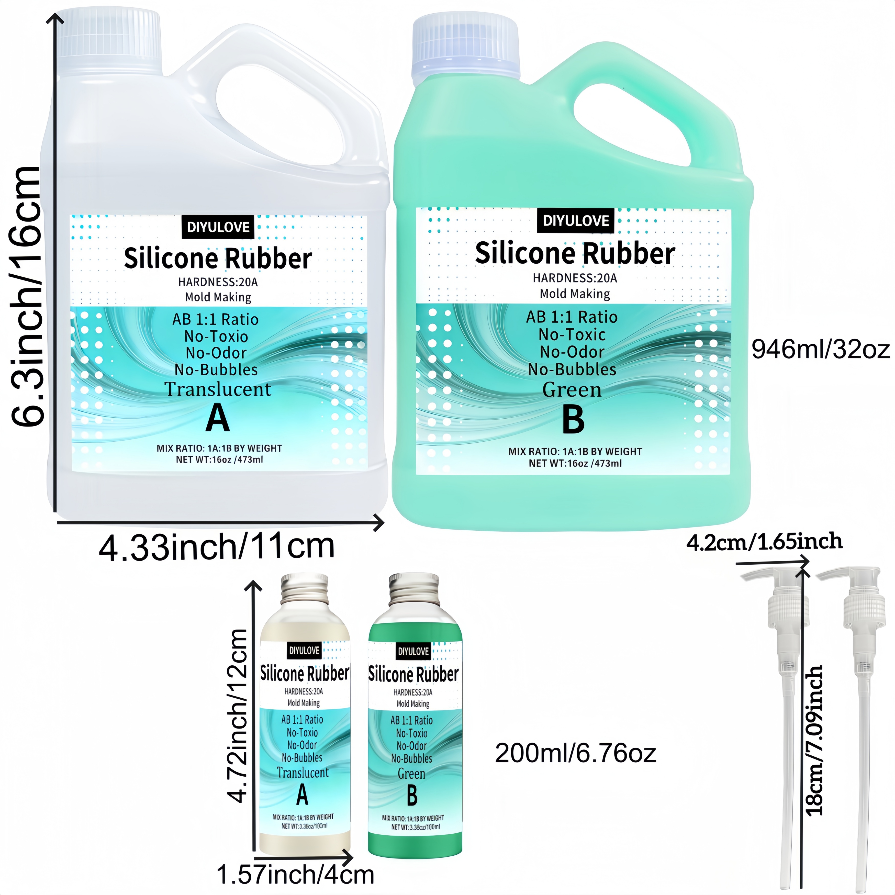 Super Elastic 15A Liquid Silic - Candle Making Kit reseña y precio