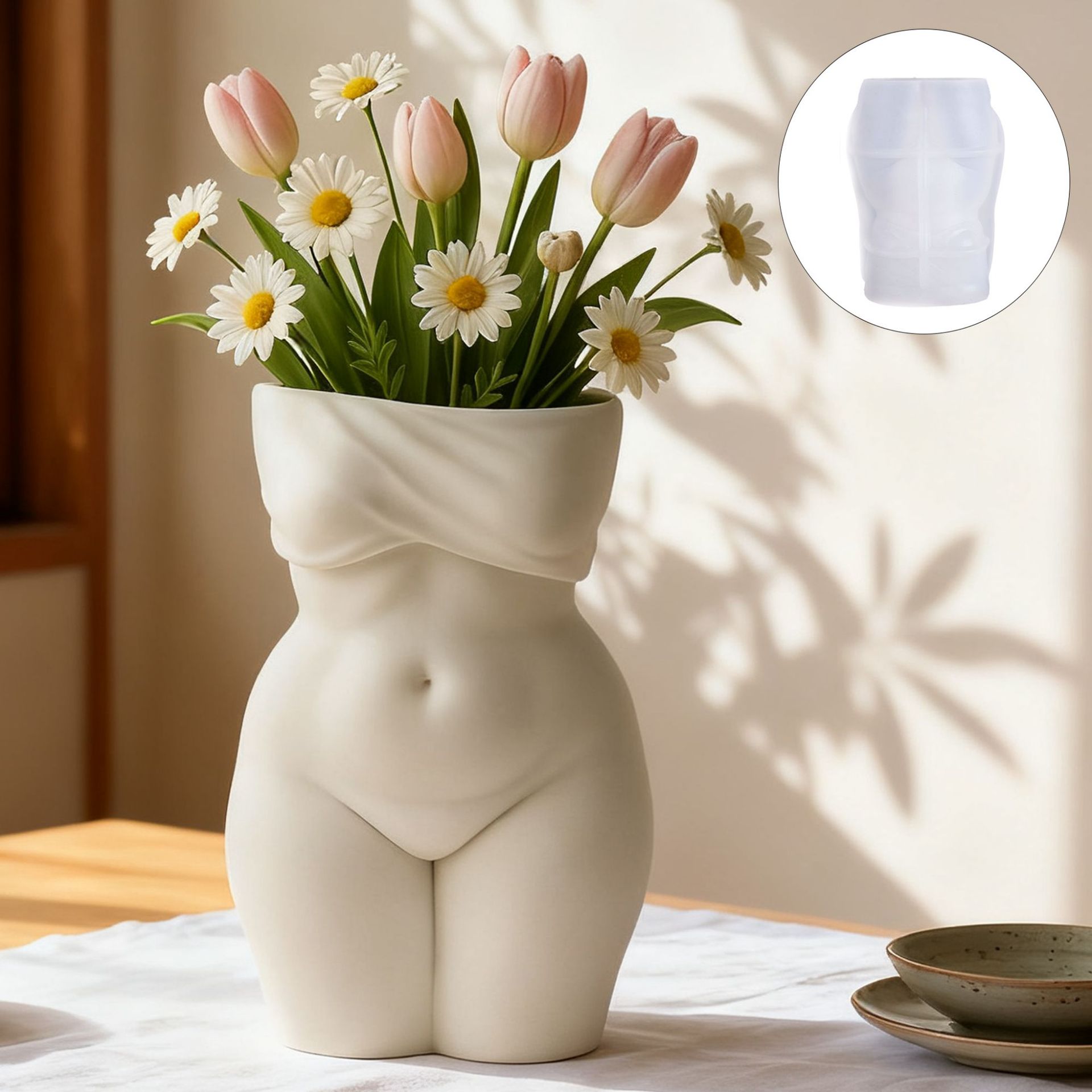 3D Chubby Female Torso Vase Si - Candle Making Fat reseña y precio