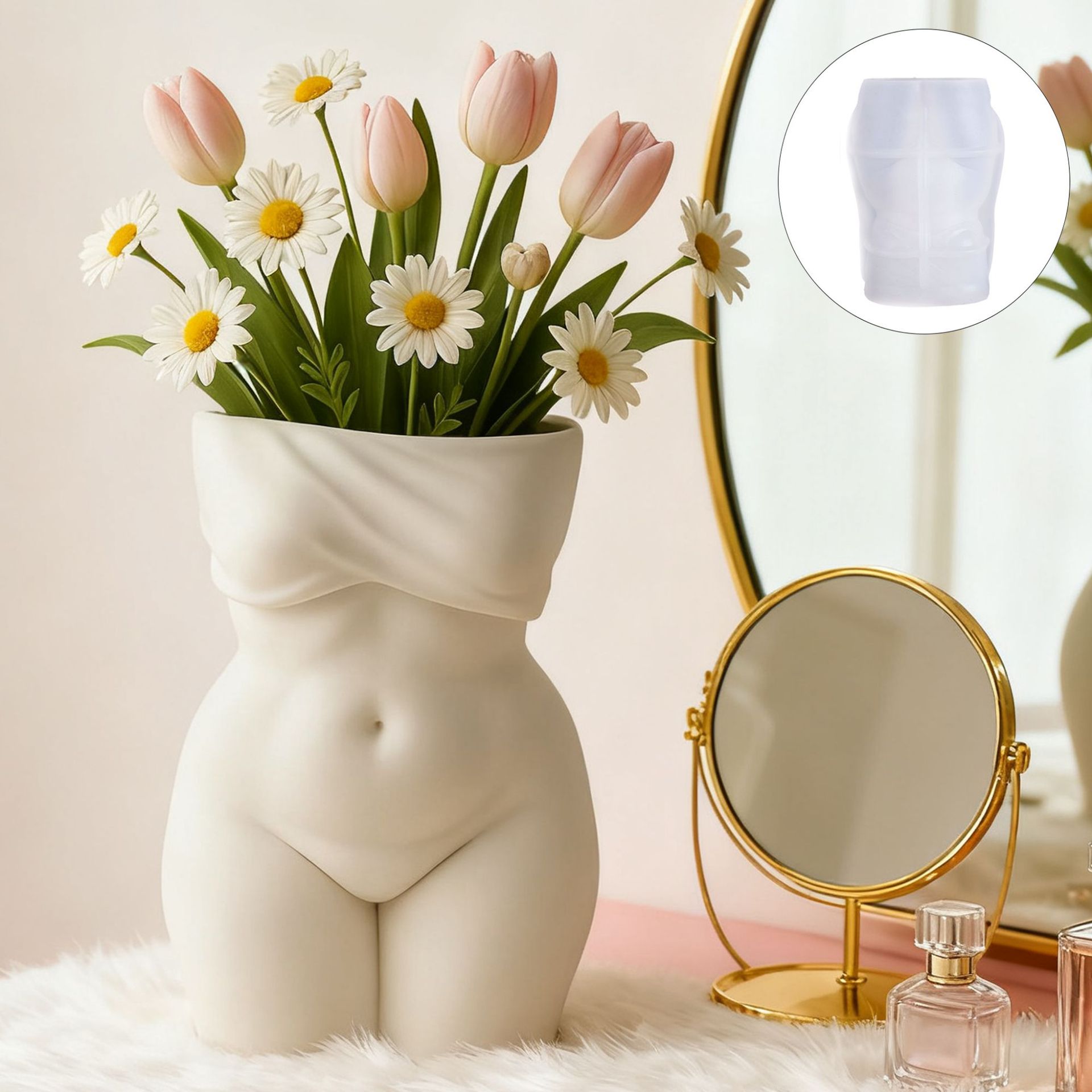 3D Chubby Female Torso Vase Si - Candle Making Fat reseña y precio