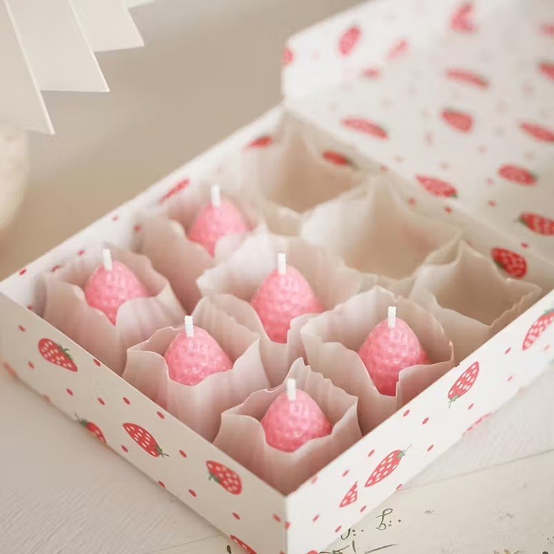 Strawberry Silicone Candle Mol - Candle Making Ideas reseña y precio