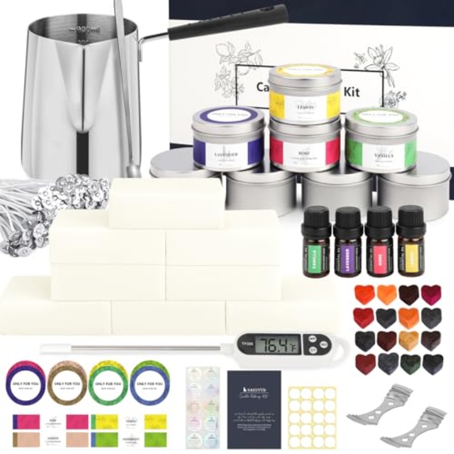 Home DIY Candle Making Kit, Fu - Candle Making Kit For Beginners reseña y precio