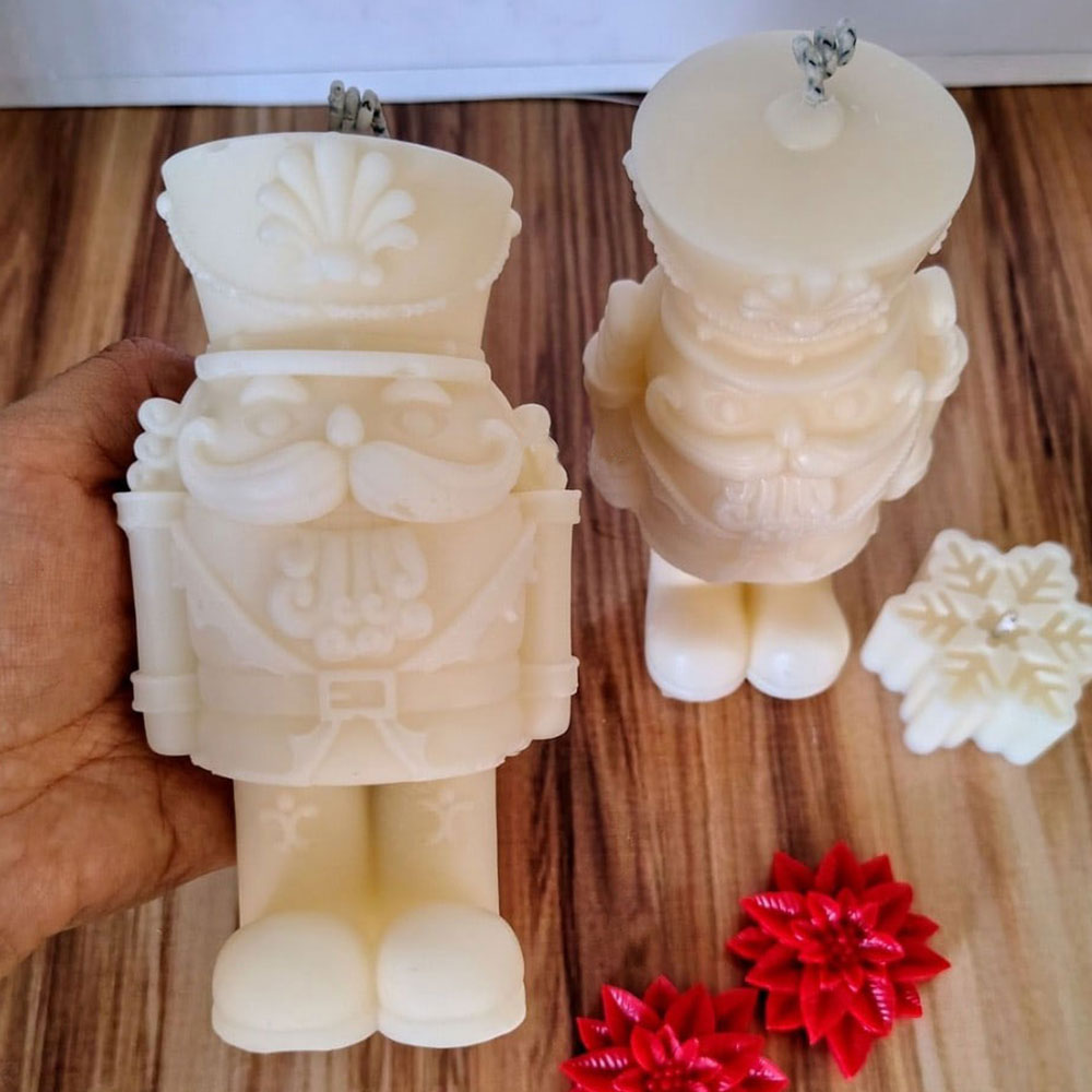 Nutcracker Soldier Silicone Ca - Candle Making Fat reseña y precio