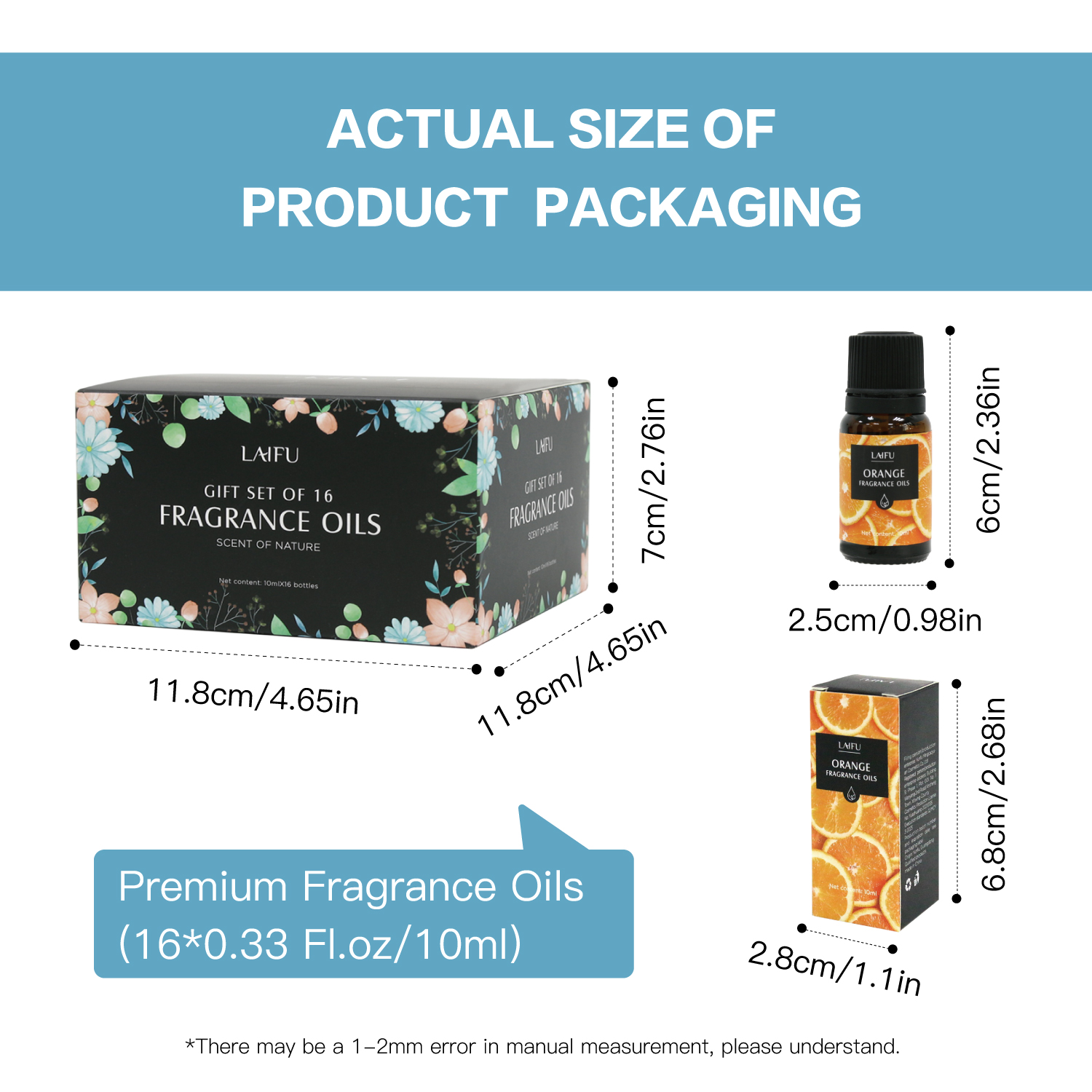 16x10ml Essential Oils Set for - Candle Making Kit reseña y precio