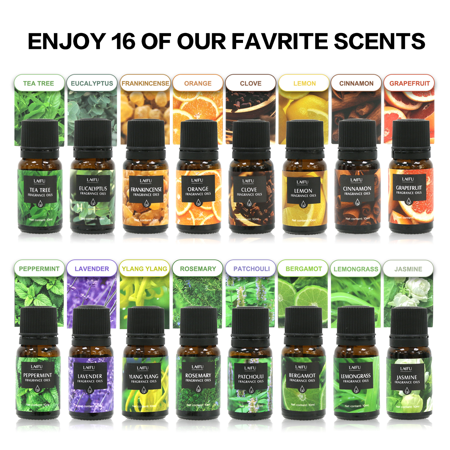 16x10ml Essential Oils Set for - Candle Making Kit reseña y precio