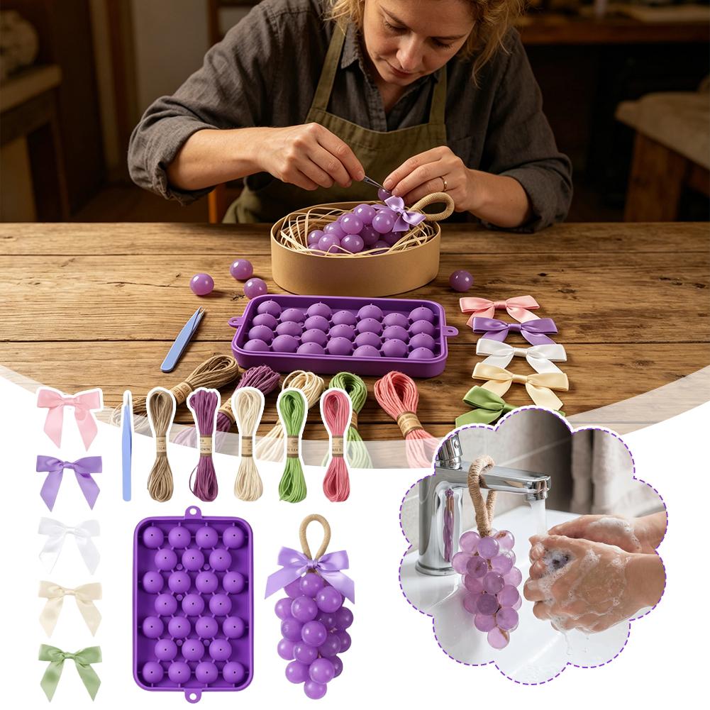 DIY Grape Soap Making Kit with - Candle Making Kit For Beginners reseña y precio