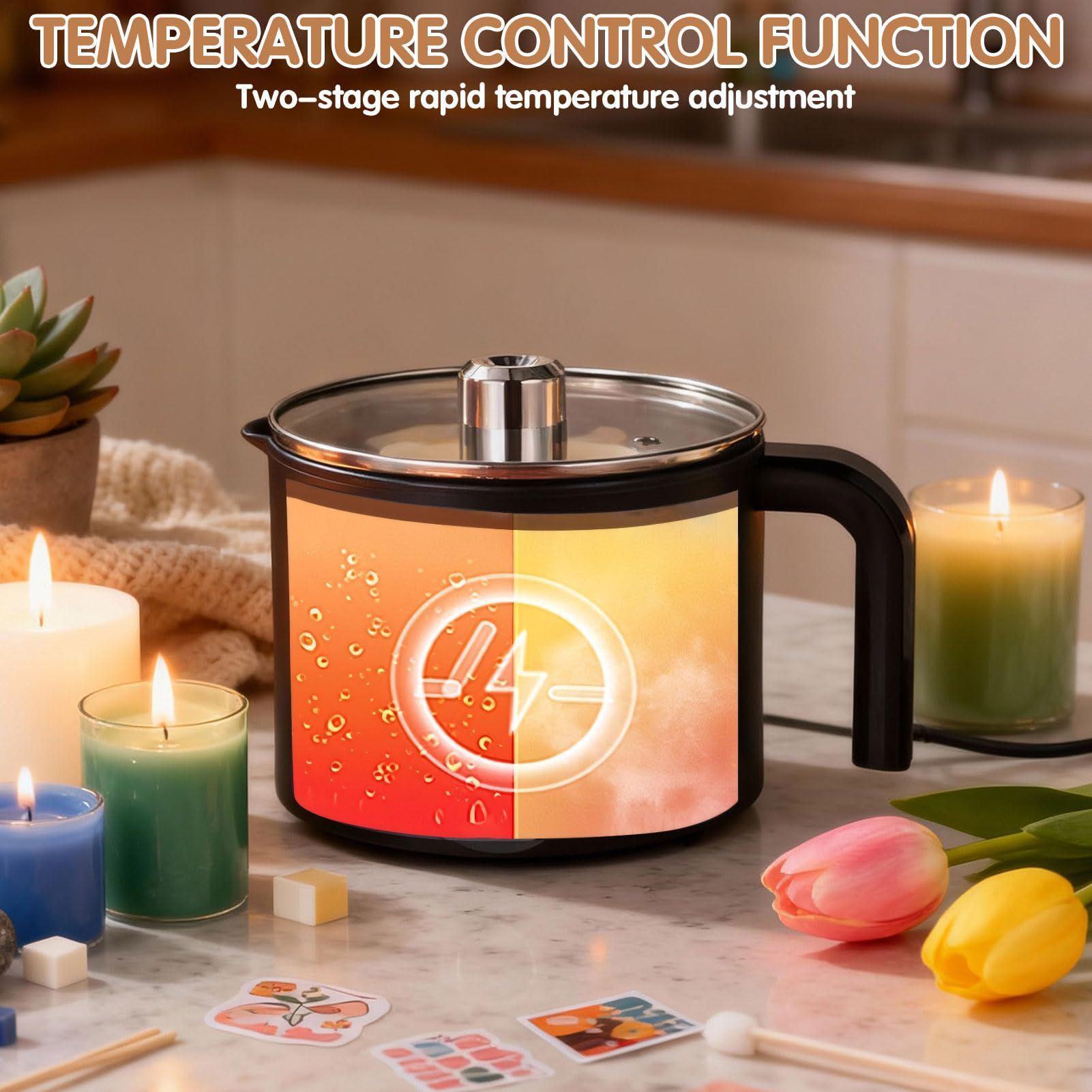 Candle Wax Melting Pot 1.5L La - Candle Making Kit reseña y precio