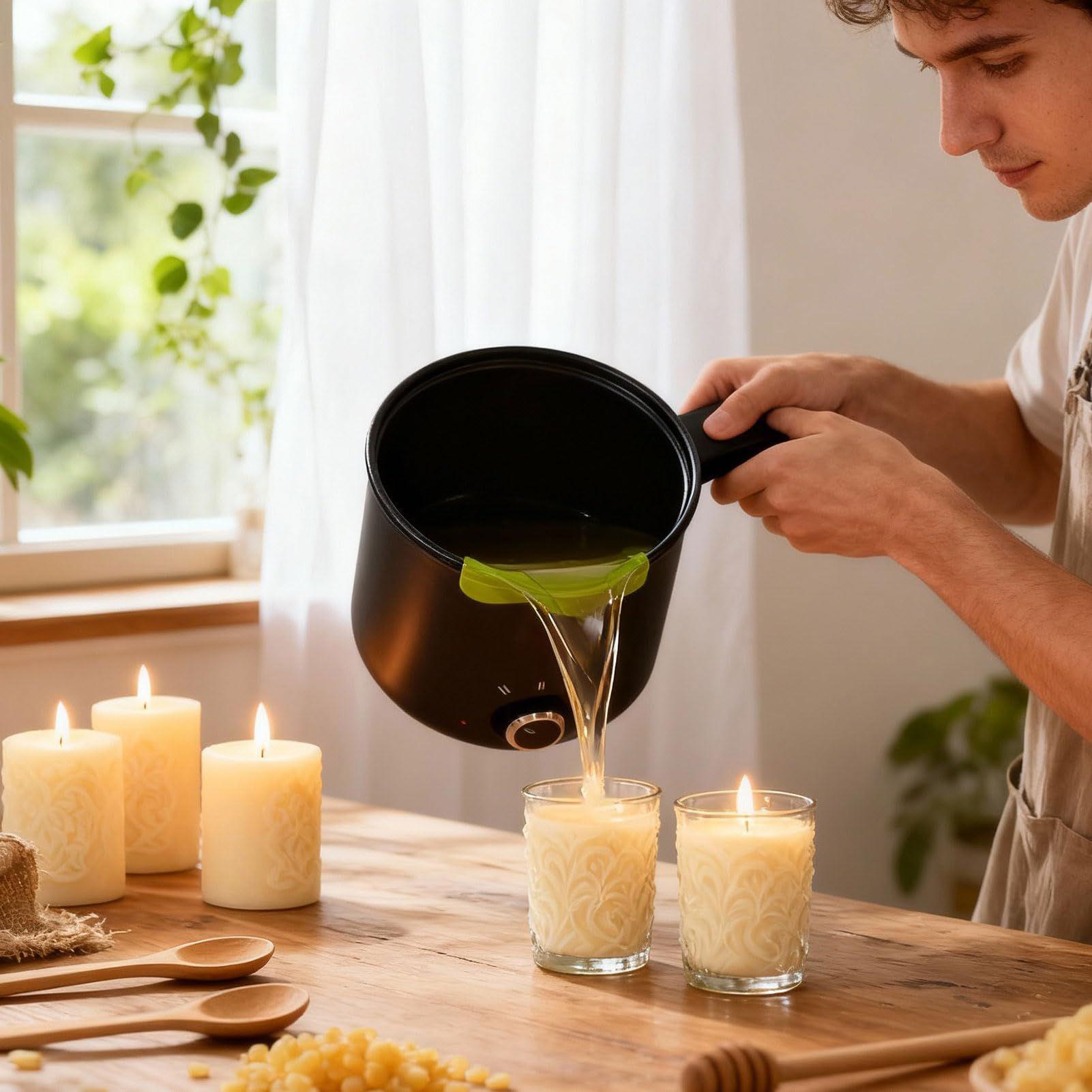 Candle Wax Melting Pot 1.5L La - Candle Making Kit reseña y precio