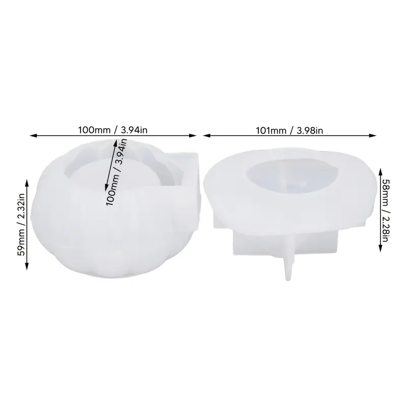 2Pcs/Set Halloween Hat Pumpkin - Candle Making Vessels reseña y precio