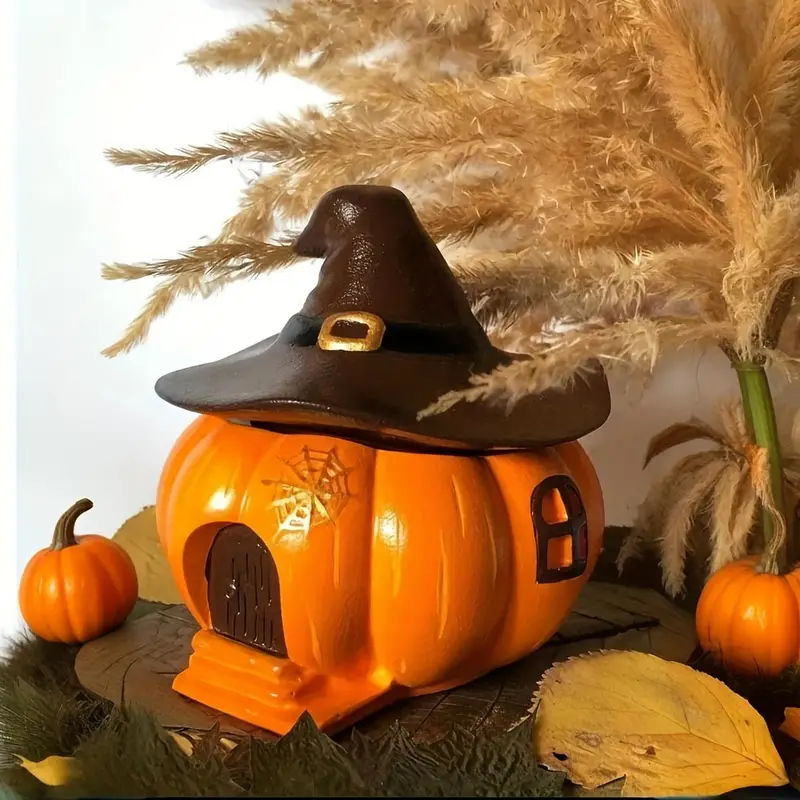 2Pcs/Set Halloween Hat Pumpkin - Candle Making Vessels reseña y precio