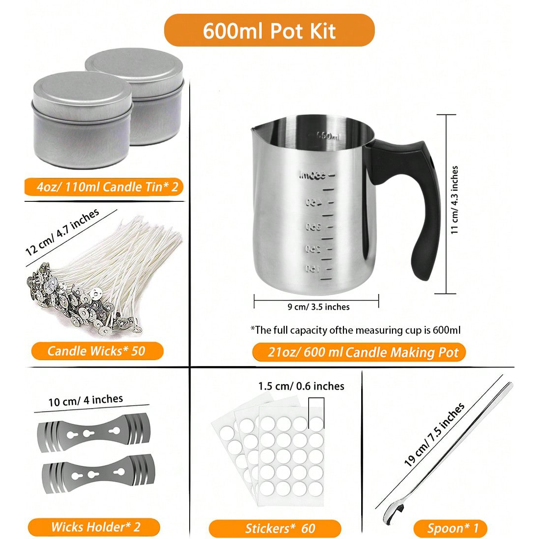 Glintmos Candle Making Starter - Candle Making Kit For Beginners reseña y precio