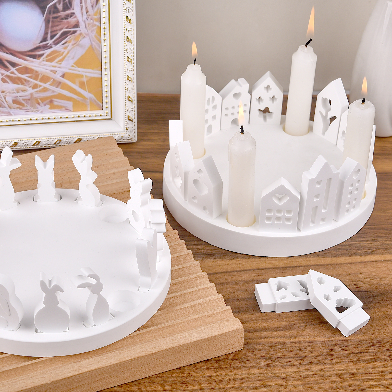 Hollow House Rabbit Candle Hol - Candle Making Ideas reseña y precio