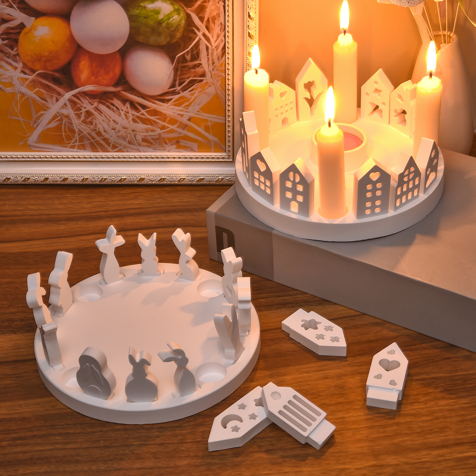 Hollow House Rabbit Candle Hol - Candle Making Ideas reseña y precio