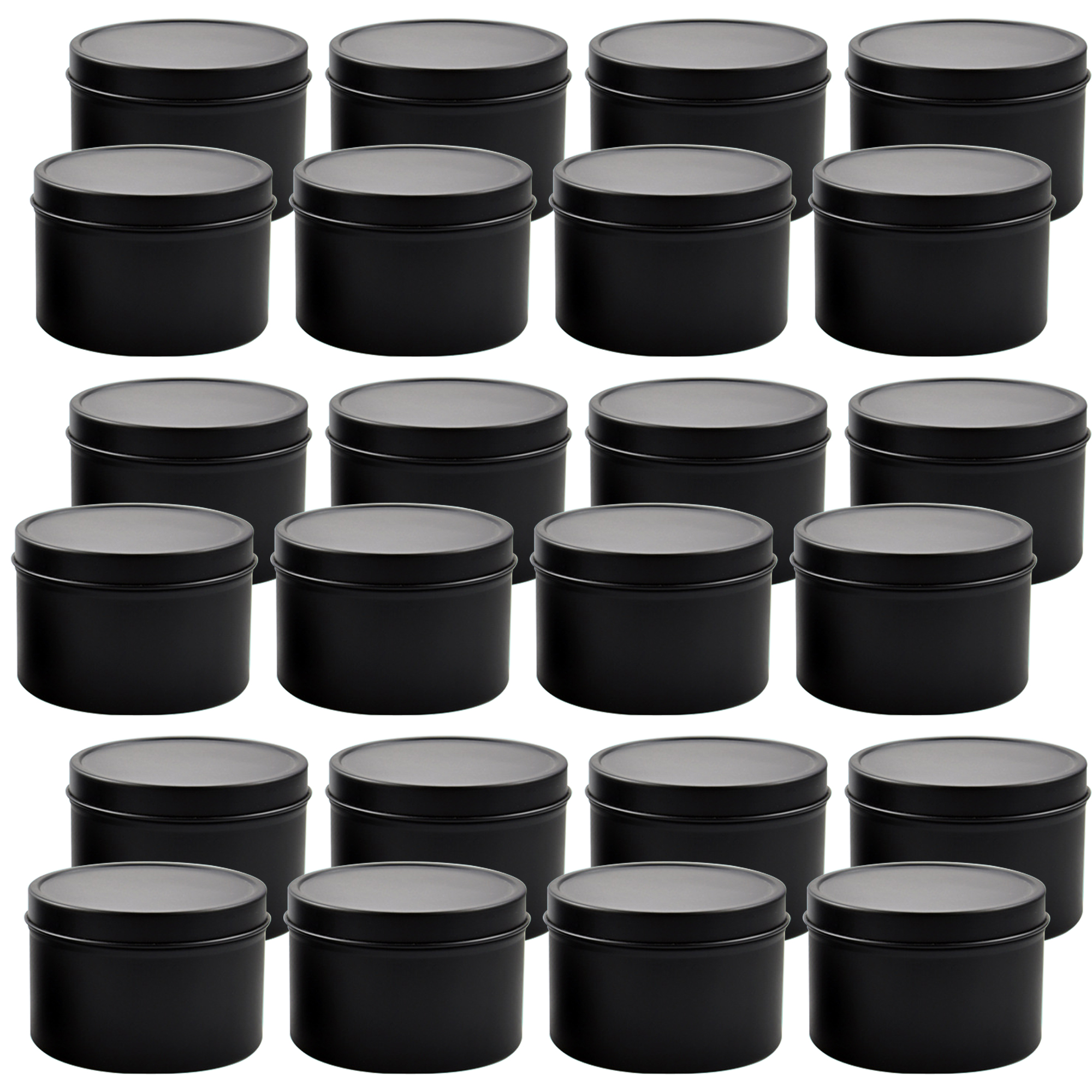 4oz/ 8oz Candle tins with lids - Candle Making Vessels reseña y precio