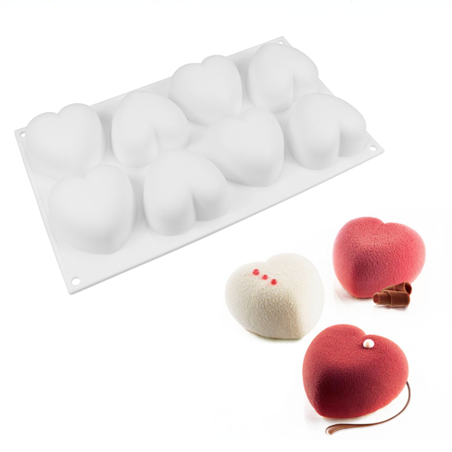 Love Heart Silicone Soap Mold  - Candle Making Ideas reseña y precio