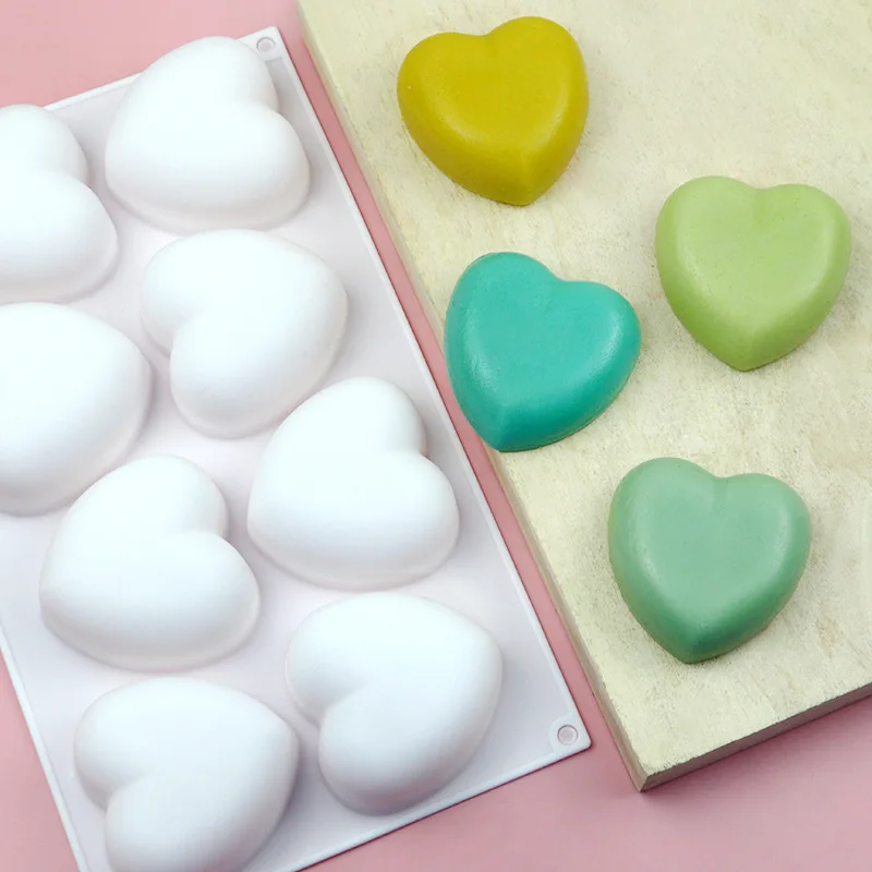 Love Heart Silicone Soap Mold  - Candle Making Ideas reseña y precio
