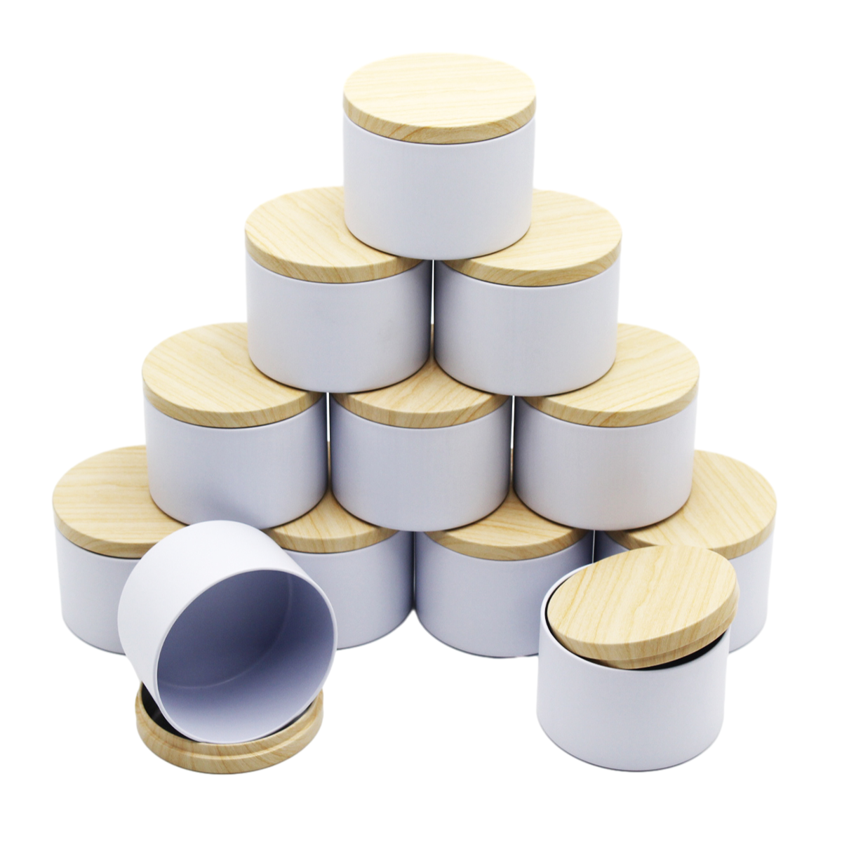 12pcs Candle Tins, 4oz Candle  - Candle Making Vessels reseña y precio
