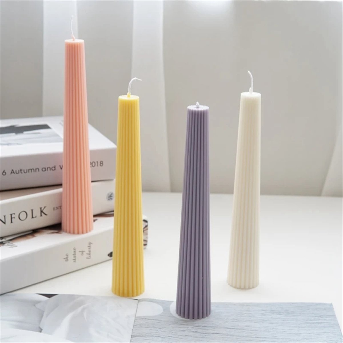 *ABAB Striped Long Pole Column - Candle Making Kit reseña y precio