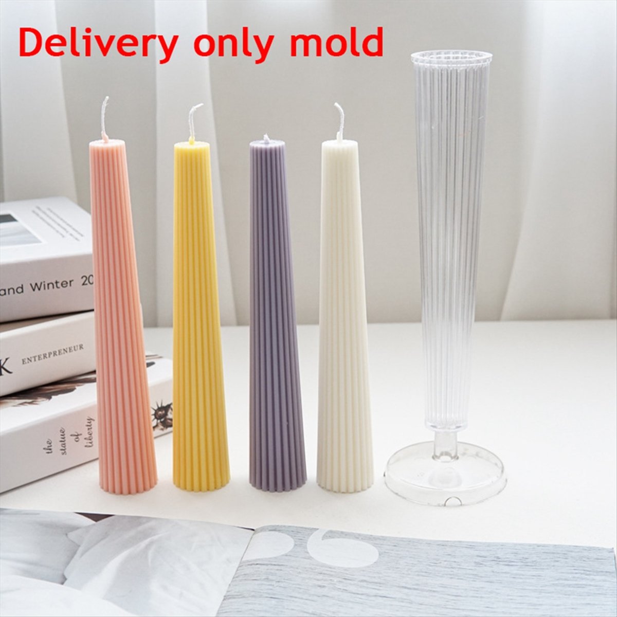 *ABAB Striped Long Pole Column - Candle Making Kit reseña y precio