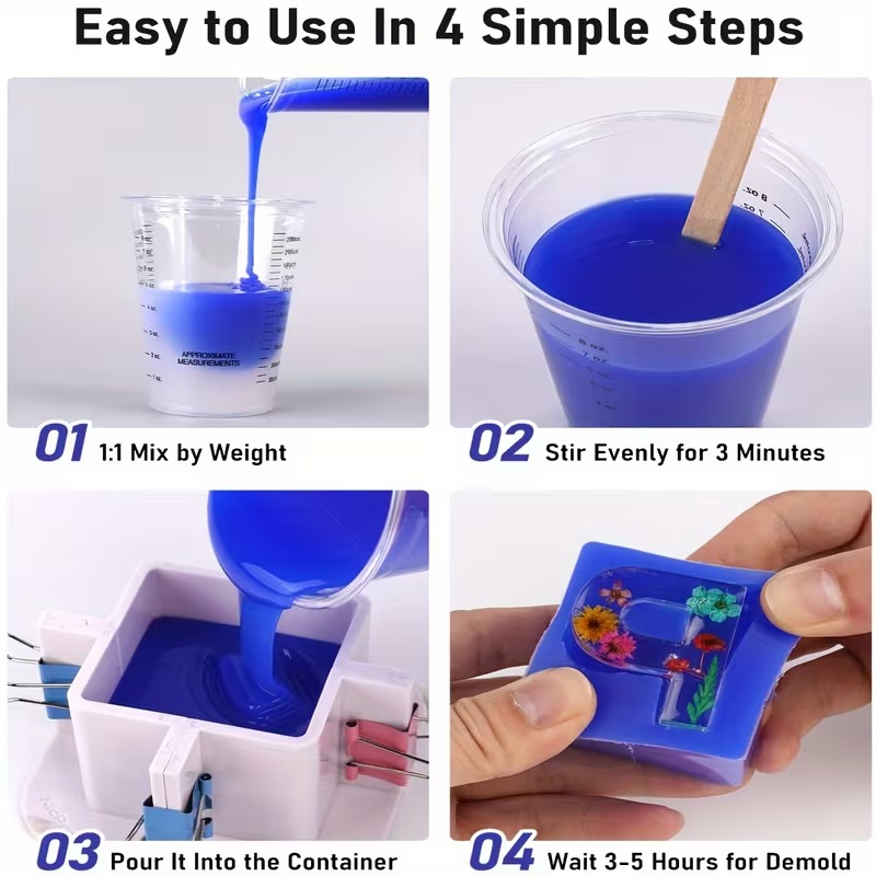 Silicone Mold Making Kit, Fast - Candle Making Kit reseña y precio