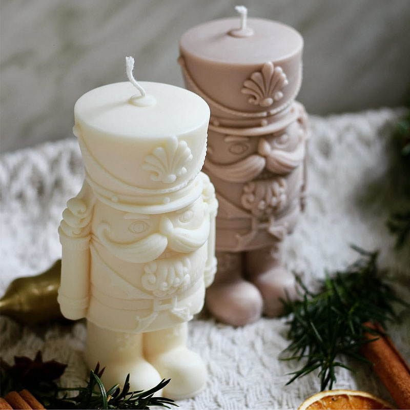 Nutcrackers Soldier Candle Mol - Candle Making Fat reseña y precio