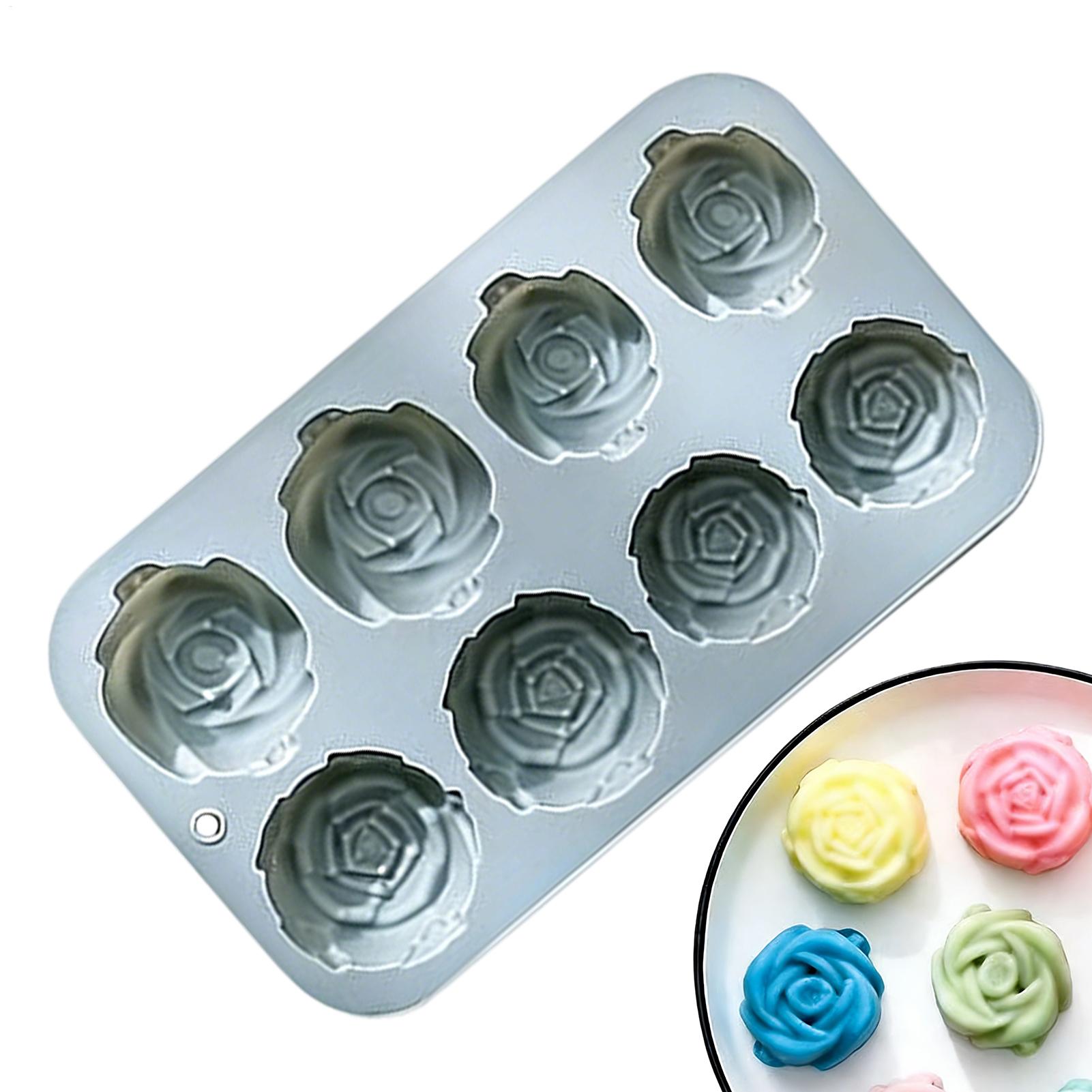 8 Holes Rose Flower Silicone M - Candle Making Accessories reseña y precio