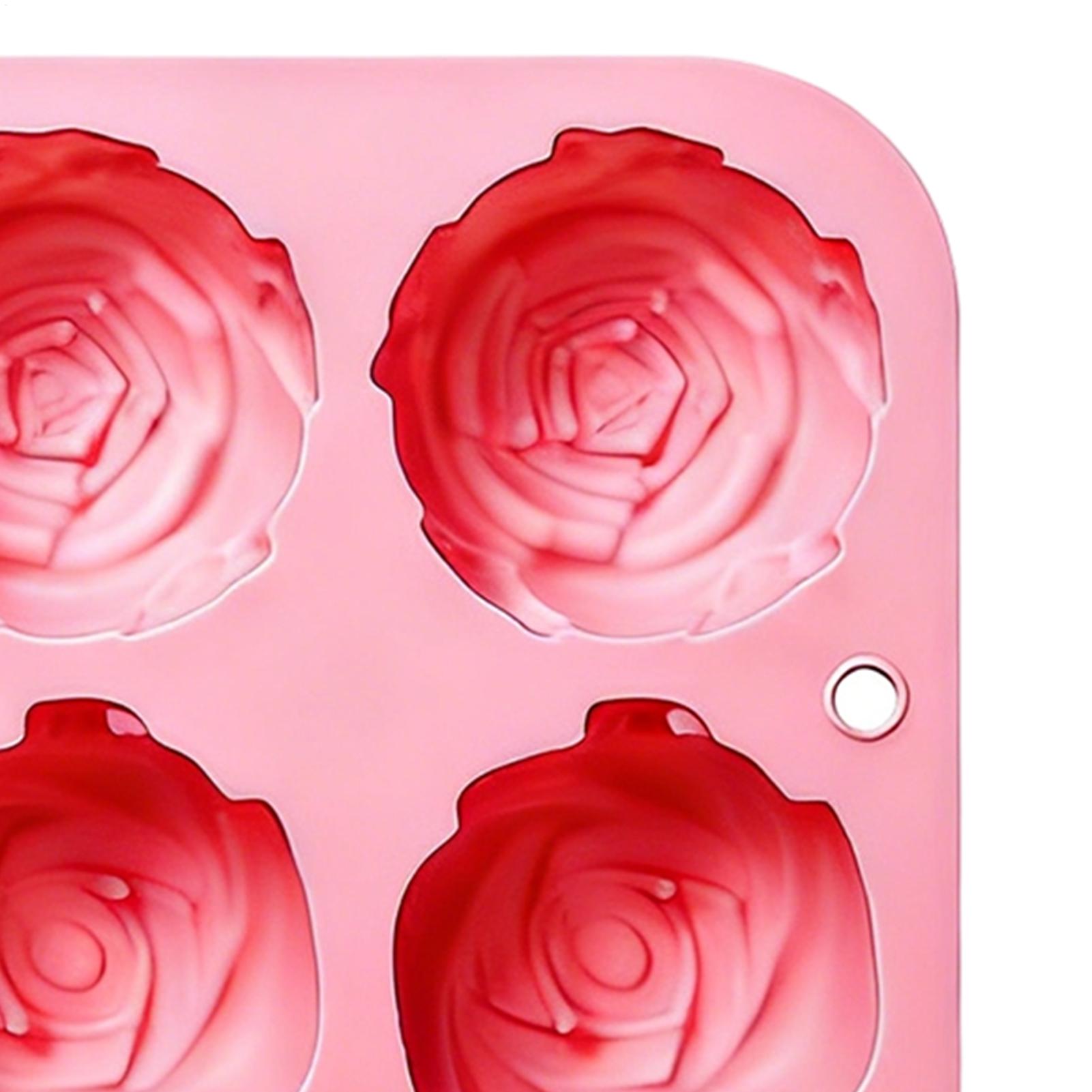 8 Holes Rose Flower Silicone M - Candle Making Accessories reseña y precio
