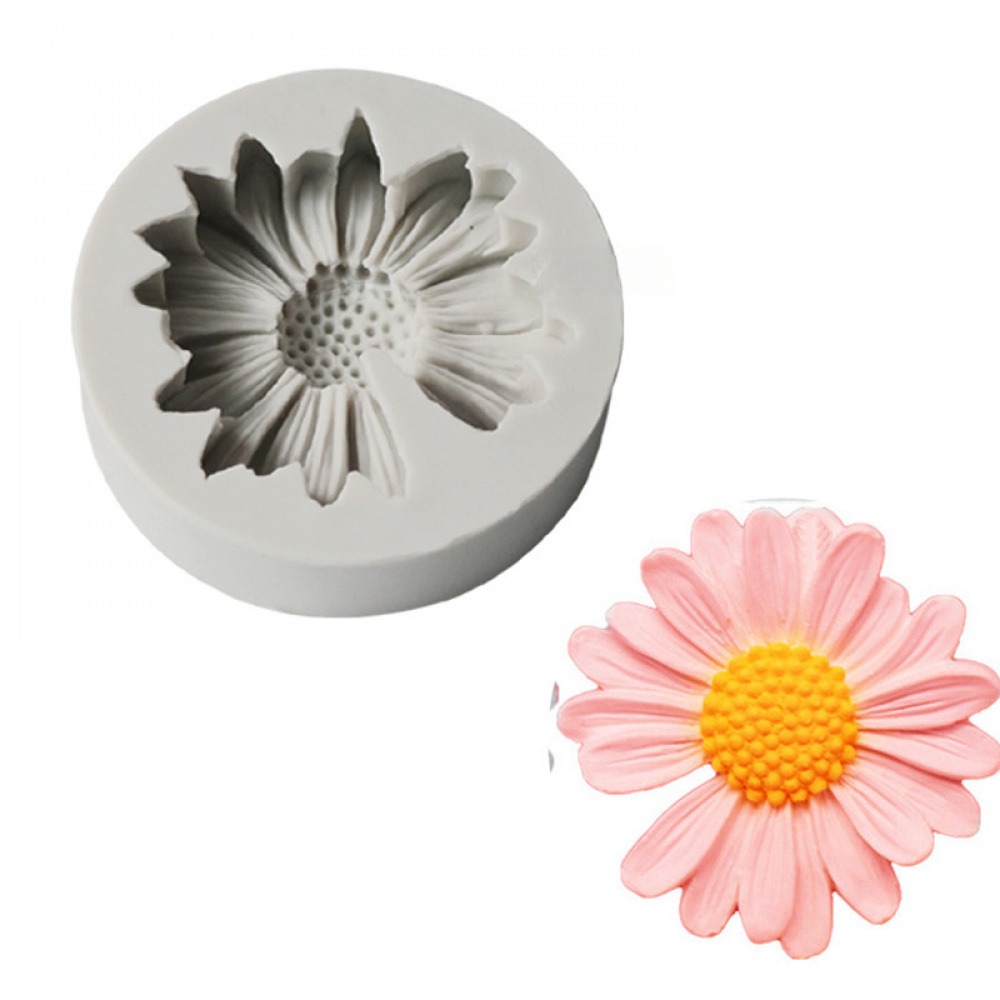 3D Daisy Flower Mold Sun Flowe - Candle Making Accessories reseña y precio